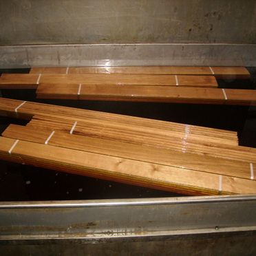 Desin-lan madera tratada